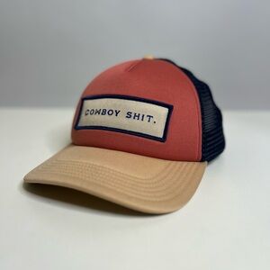 Legacy Hats Cowboy Stuff Cap Red and Tan Trucker - OSFM